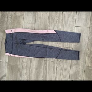 Zella grey/pink leggings stretch pants
